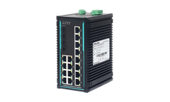 Come-Star - Model CISCOM8220GX-4XGF-16GT - 20-Port DIN-Rail Layer 3 Industrial 10G Switch