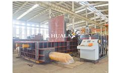 Hualan - Model HL - Scrap Copper Chips Compressor Baler Machine