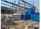 Hualan - Model HLL - Recycling Baler Municipal Solid Waste Baling Machine
