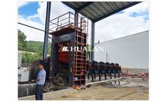 Hualan - Model HMS - Heavy Melting Scrap Shear - Crusher Shredder