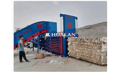 Hualan - Used Cloth Textile Compressor Baler Machine