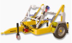 Allame CP - Full Hydraulic Cable Drum Trailer 10 Ton