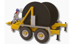 Allame CP - Full Hydraulic Cable Drum Trailer 15 Ton