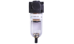 Arrow Pneumatics - Model F300-02 - 1/4" Mini Particulate Water Removing Filter