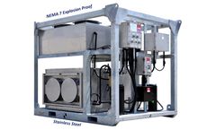 CAPS - Model 20 Ton High Static AC NEMA 7 XP - Explosion Proof Unit