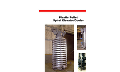 Spiral Elevator Cooler For Plastic Pellets - Application Sheets