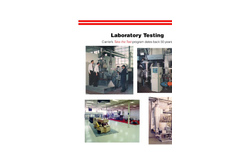 Laboratory Testing - Application Sheets