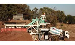 Atlas - Model Ready MIX-RM-800 - Electric Mini Concrete Batching Plant