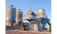 Atlas - Model Mobmix PRO 45 - Twin Shaft Mobile Concrete Batching Plant