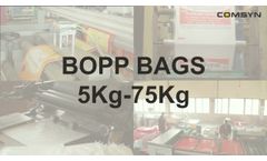 COMSYN - BOPP Bags - Video