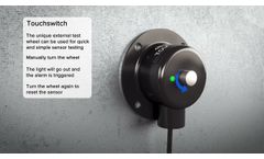TouchSwitch - Belt /Pulley Misalignment Sensor - Demonstration on a Bucket Elevator - Video