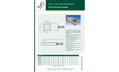 4B - Model SG - Pneumatic Fabricated Heavy Duty Slidegate - Datasheet