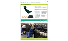4B - Hot Oil and Fire Retardant Elevator Belt (ISO 340/284) - Datasheet