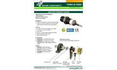 4B - Model P3003 & P3004 - 30mm - Inductive Proximity Sensor - Datasheet