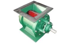 4B - Model 4BRVA200, 4BRVA250, 4BRVA300, 4BRVA400 - Cast Iron Rotary Vane Feeders
