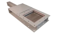 4B - Model SG - Pneumatic Fabricated Heavy Duty Slidegate