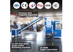 LANSING - Model LX-300B - Copper Granulator with Shredder Compatibility, Small Cable Recycling Line Cost-Effective Solution for Medium Scrap Yard