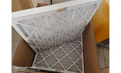 Pleated Pre-filter High Dust Capacity HVAC Filter 25mm