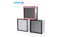 Chuqi - Model CQ-HT-250/300 - High Temperature Resistant HEPA/Panel Filter (250°C - 300°C)