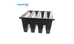 Chuqi - Model CQ-V-BANK-F7/H13 - High Airflow V-Bank Filter (F7 / H13 / H14)