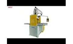 Double Sliding Table Injection Machine | MINHUI Vertical Injection Molding Machine - Video