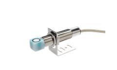 ISSR - Model ISUB1000-18GM75A-VC - 1M 200kHz Right Angle 90-Degree Bend Fully Integrated Ultrasonic Distance Sensor