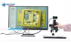  4K 3D Anti-glare PCB inspection Microscope Video