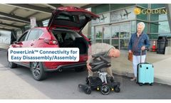 Golden Buzzaround CarryOn Power Wheelchair - Video