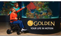Golden Technologies: The Golden Cricket Folding Power Wheelchair - Video