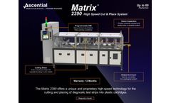 Ascential Kinematic Matrix - Model 2390 - High Speed Cut & Place System - Datasheet