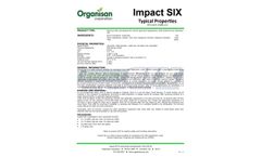 Organisan Impact Six - Chiton-Based Nematicide, Fungicide, Bactericide & Biostimulant - Typical Properties
