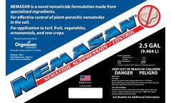Organisan Nemasan - Nematode Suppression / Control - Label