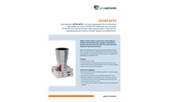 Jena-Optronik Astro - Model APS3 - Star Tracker (Star Sensor) - Datasheet