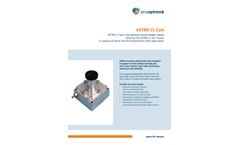 Jena-Optronik ASTRO - Model CL Cam - Multi-Purpose Space Observation Camera - Datasheet
