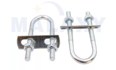 Malaxy - U-Shaped Threaded Fastener with Both Ends