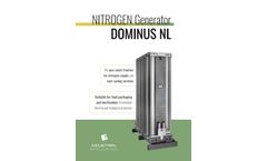 Claind - Model Dominus NL - Nitrogen Generator - Brochure