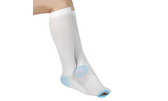 Snug360 - Model AES-KH-S - Knee High White Anti-Embolism Compression Socks