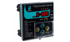 Delab Scientific - Model DP-34 - Digital Combined Over Current & Earth Fault Relay