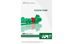 TR Solids - Screw Pump - Brochure