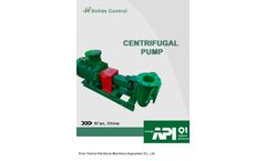 TR Solids - Mud Centrifugal Pump - Brochure