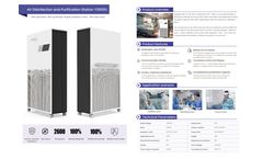 Massphoton - Model Y2600U - Medical-Grade Mobile Air Disinfection System And Purification Machine - Brochure