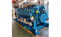 Enerzip W1250N5 6.3kV 1250kVA Natural Gas Generator Set