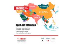 Enerzip Is Hiring Sales Managers and After-Sales Engineers Across Asia