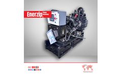 Enerzip - Model W40D5 - 32kW 40kVA Diesel Generator Powered by Weichai WP2.3D40E200