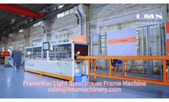 LMS FrameMac - Model F1-C89 - Light Gauge Steel (LGS) Framing Machine