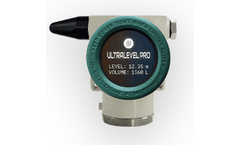 MyTank - Model Ultralevel Pro 2.0 - 60GHZ Battery Powered Radar Water Level Sensor for Smart Tank Level Monitoring