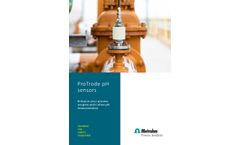 ProTrode pH Sensors - Brochure