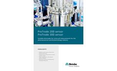 ProTrode - Model 200/300 - Combined pH Sensor - Brochure