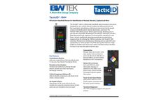 Metrohm - Model TacticID-1064 - Handheld Raman Analyzer - Datasheet