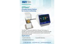 QTRam - Portable Raman System for Content Uniformity - Brochure